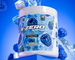 X-Zero Hydration+ Blue Raspberry - 100 Servings