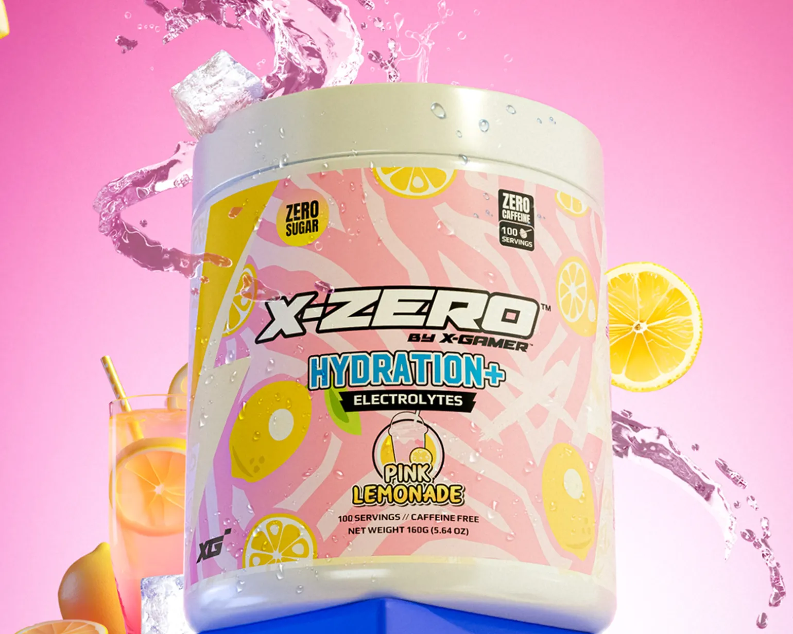 X-Zero Hydration+ Pink Lemonade - 100 Servings