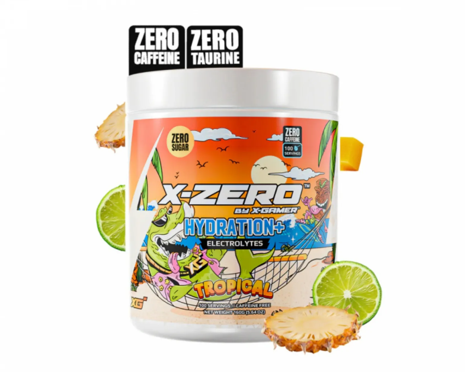 X-Zero Hydration+ Tropical - 100 Servings