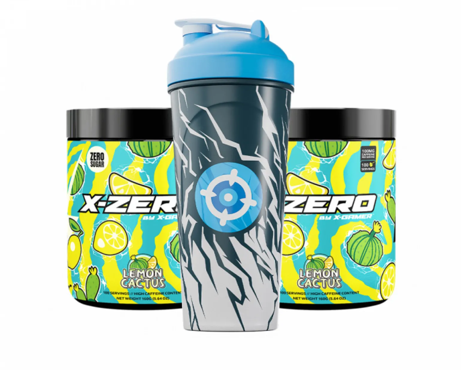 X-Zero Lemon Cactus - 2 x 100 Servings