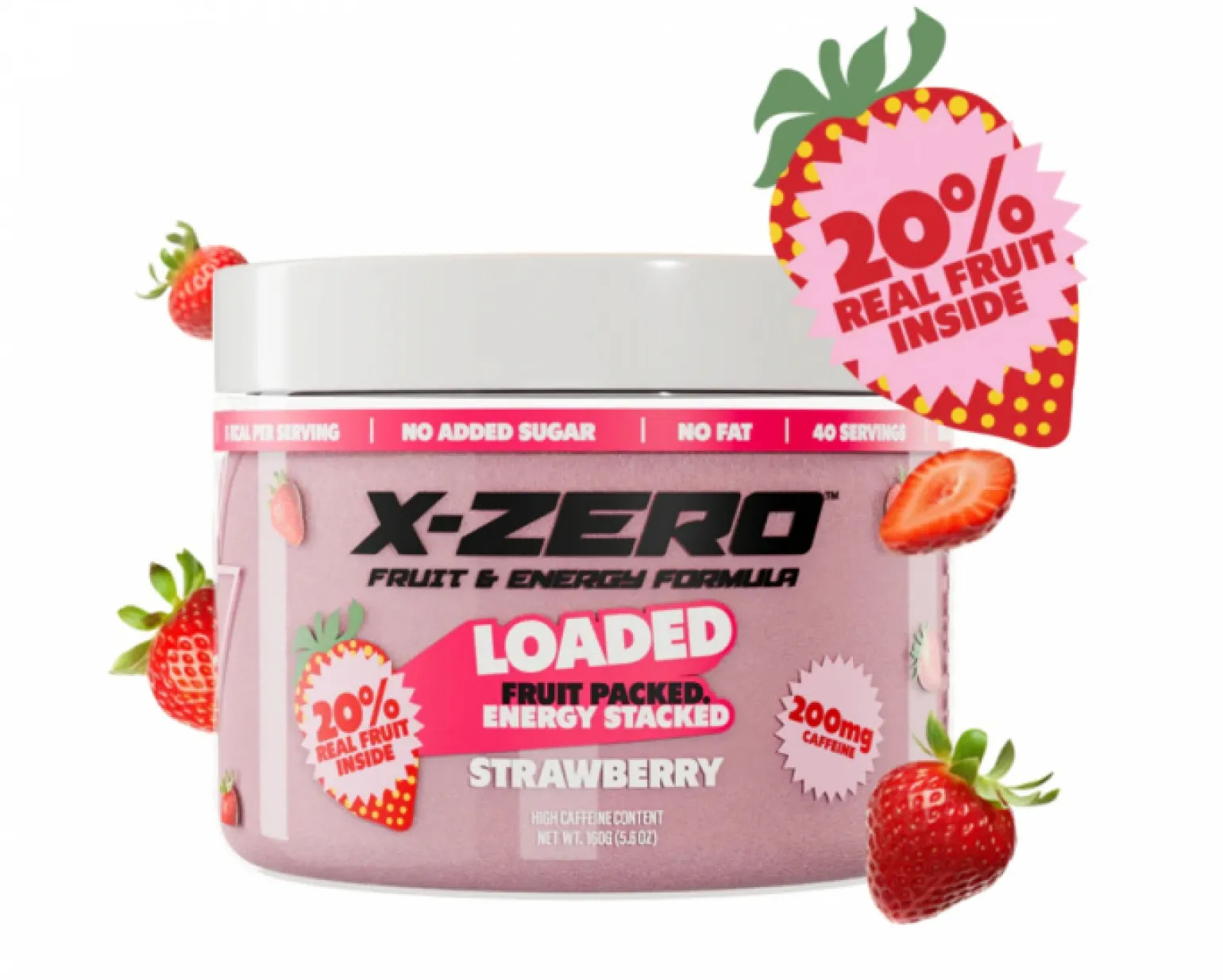 X-Zero Loaded Strawberry - 40 Servings
