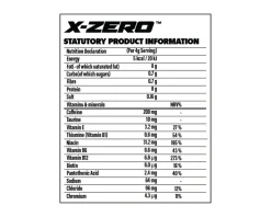 X-Zero Loaded Strawberry - 40 Servings