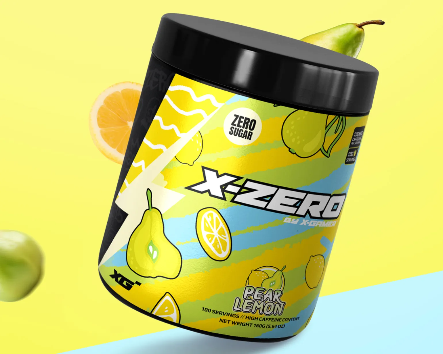 X-Zero Pear Lemon - 100 Servings