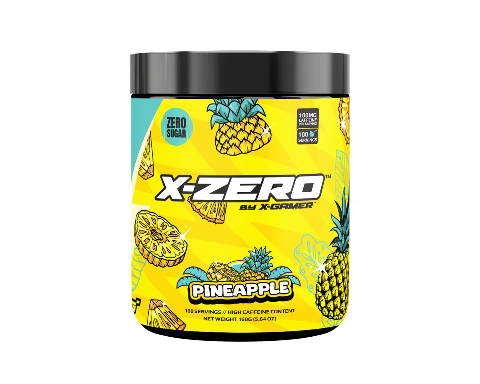 X-Zero Pineapple - 2 x 100 Servings