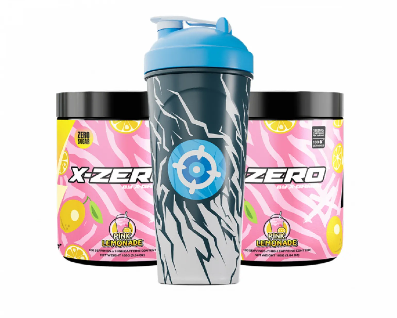 X-Zero Pink Lemonade - 2 x 100 Servings