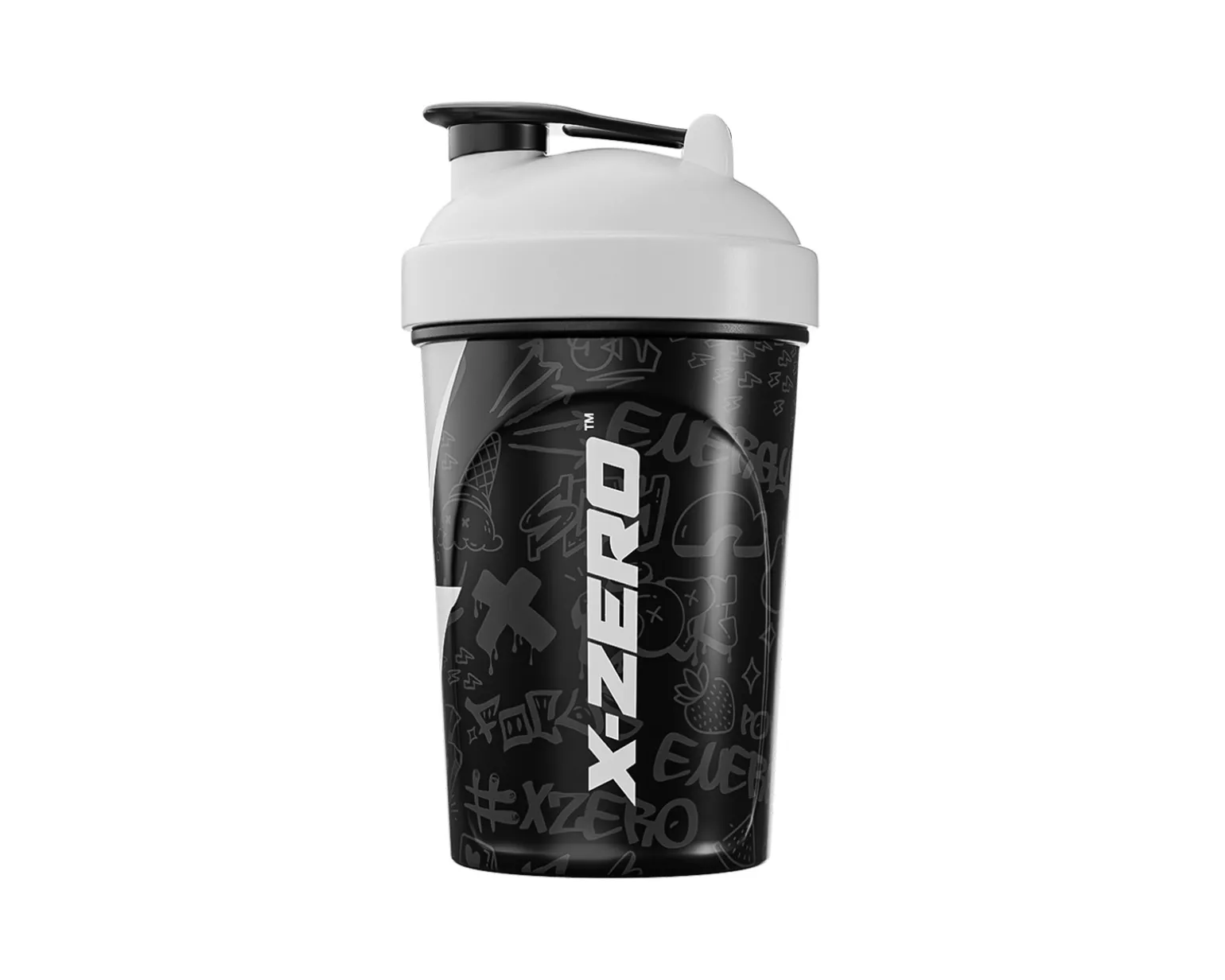 X-Zero Shaker 500ml - Black & Gray