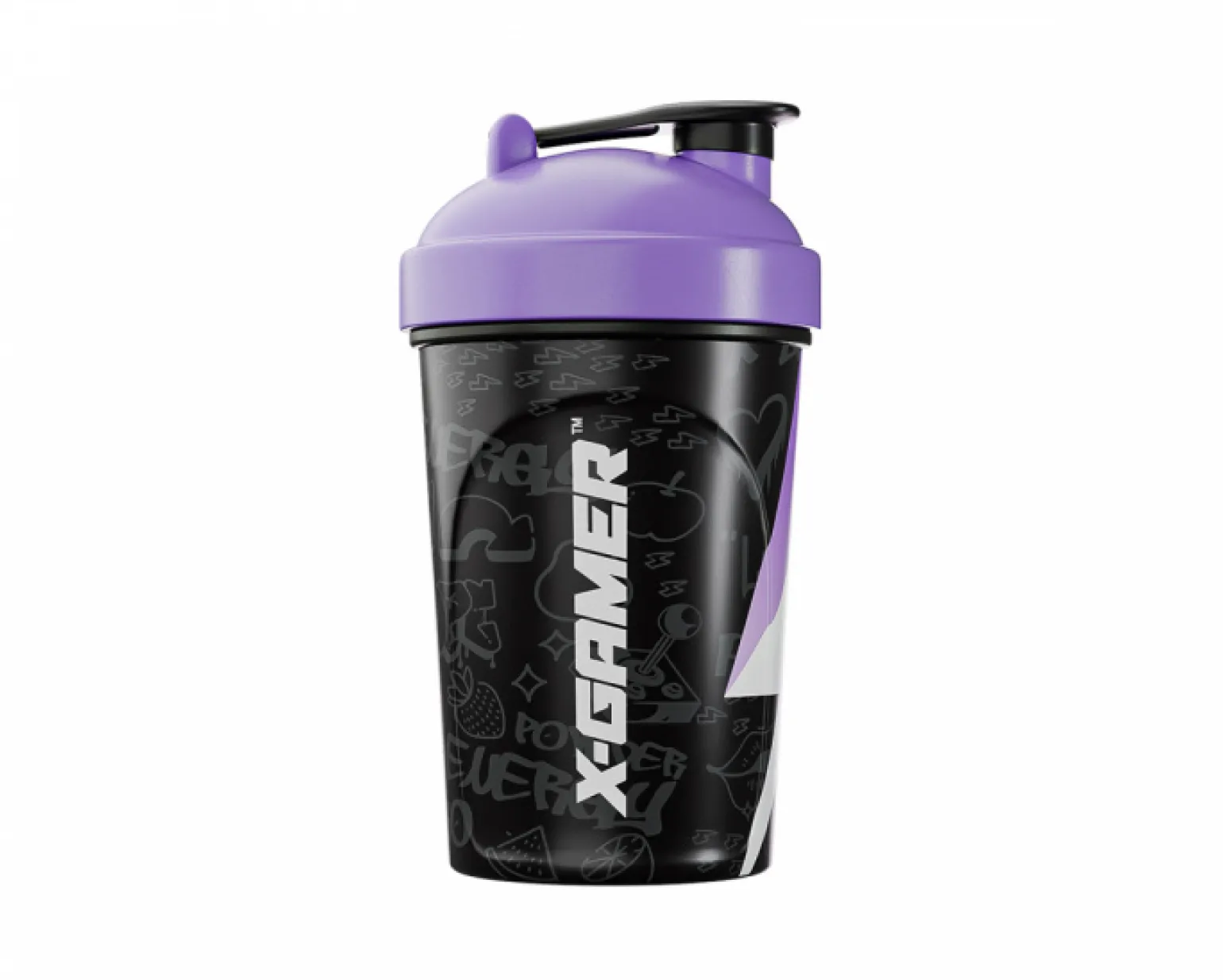 X-Zero Shaker 500ml - Black & Purple