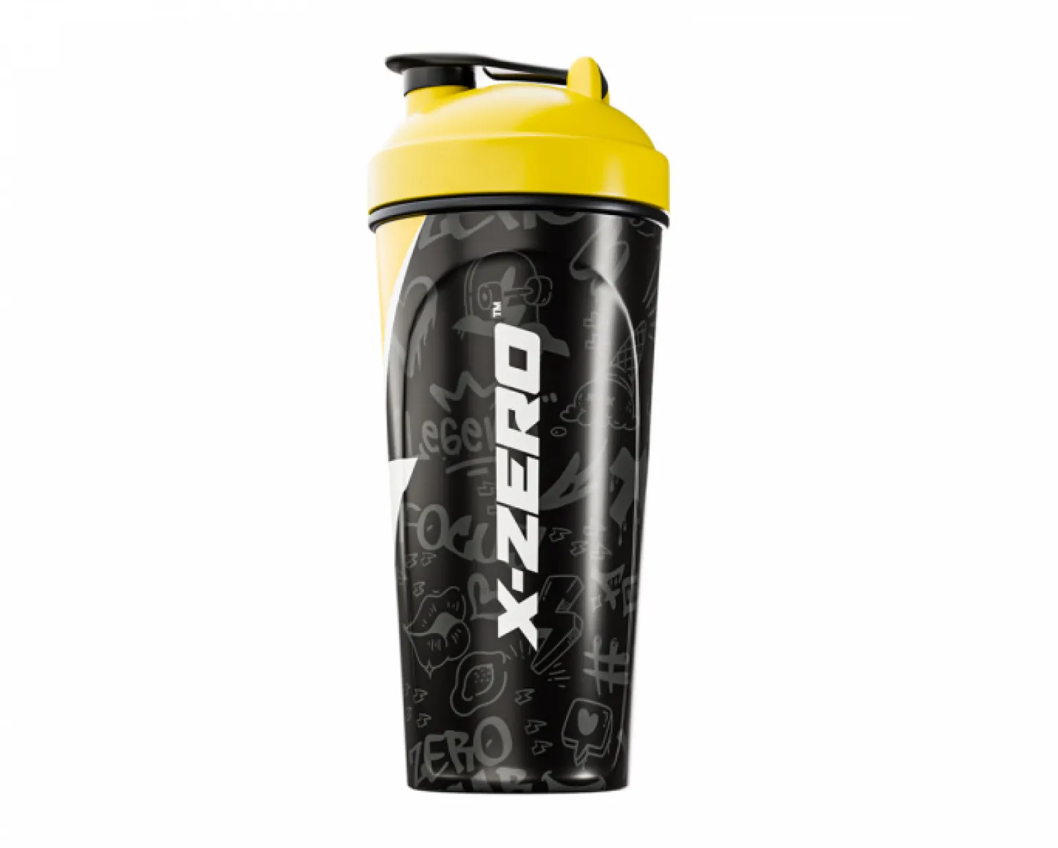 X-Zero Shaker 700ml - Black & Yellow