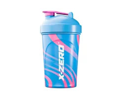 X-Zero Shaker 500ml - Swirly Blue & Pink