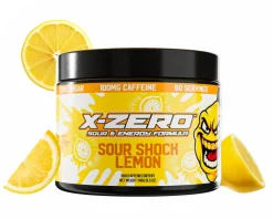 X-Zero Sour Shock Lemon - 60 Servings