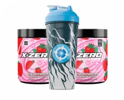 X-Zero Wild Strawberry & Strawberry - 2 x 100 Servings