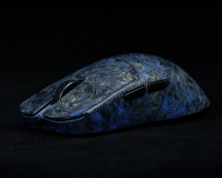 YING Forged Carbon Fiber Gaming Mouse - Blue