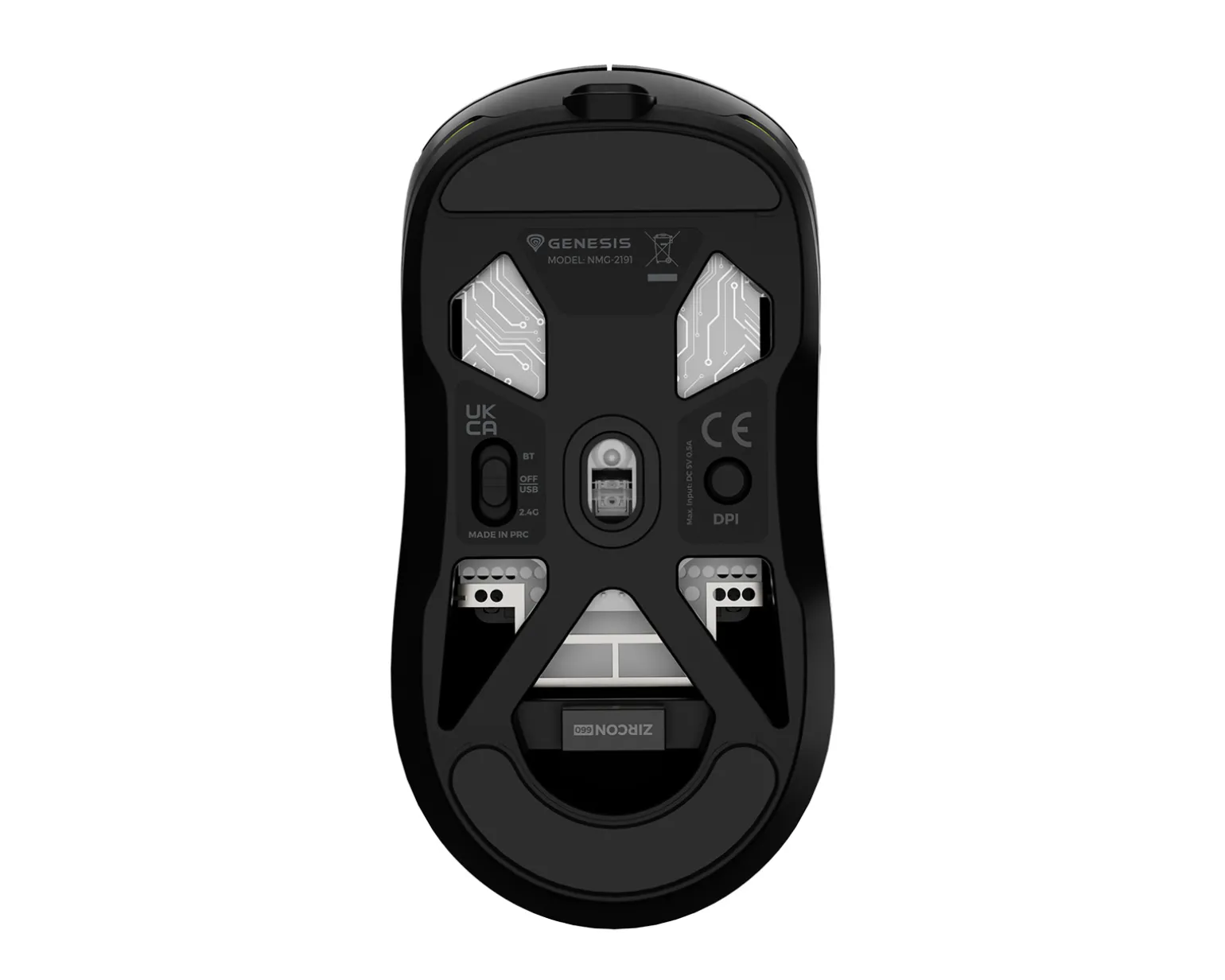 Zircon 660 Wireless Gaming Mouse - Black