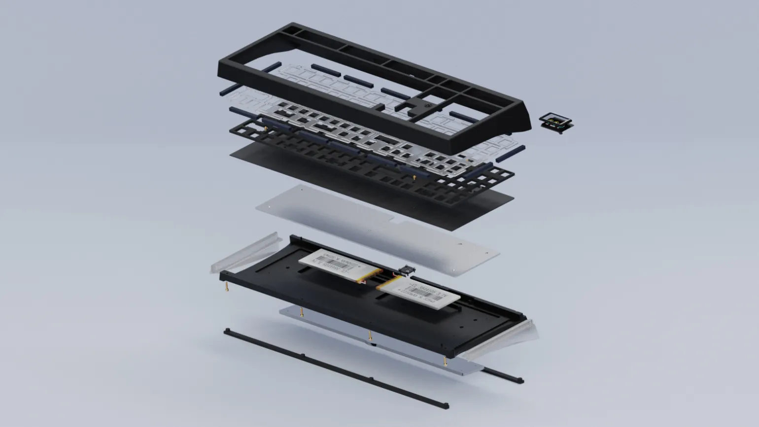 Zoom98 Essential Edition Barebone Hotswap - White