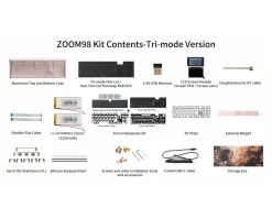 Zoom98 Essential Edition Barebone Hotswap - White